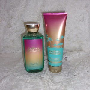 Bath & Body Works (New & Sealed) Endless Weekend Shower Gel and Body Cream